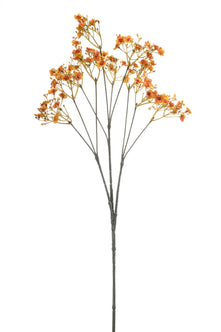 Emerald Kunstbloem Gipskruid 68cm oranje
