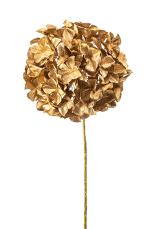 Emerald Kunstbloem Hortensia XL 90cm goud
