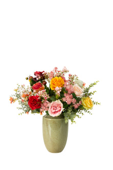 Emerald Kunstboeket Flame Roses