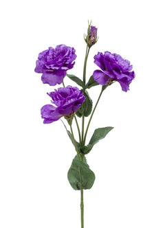 Emerald Kunstbloem Eustoma 68cm paars