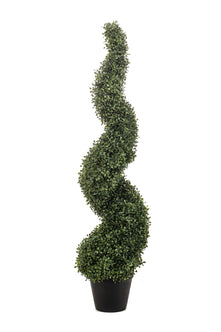Emerald Kunstplant Buxus spiraal UV 120cm