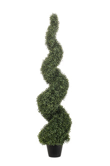Emerald Kunstplant Buxus spiraal UV 150cm