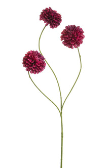 Emerald Kunstbloem Dahlia pompom mini 68cm beauty