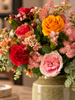 Emerald Kunstboeket Flame Roses